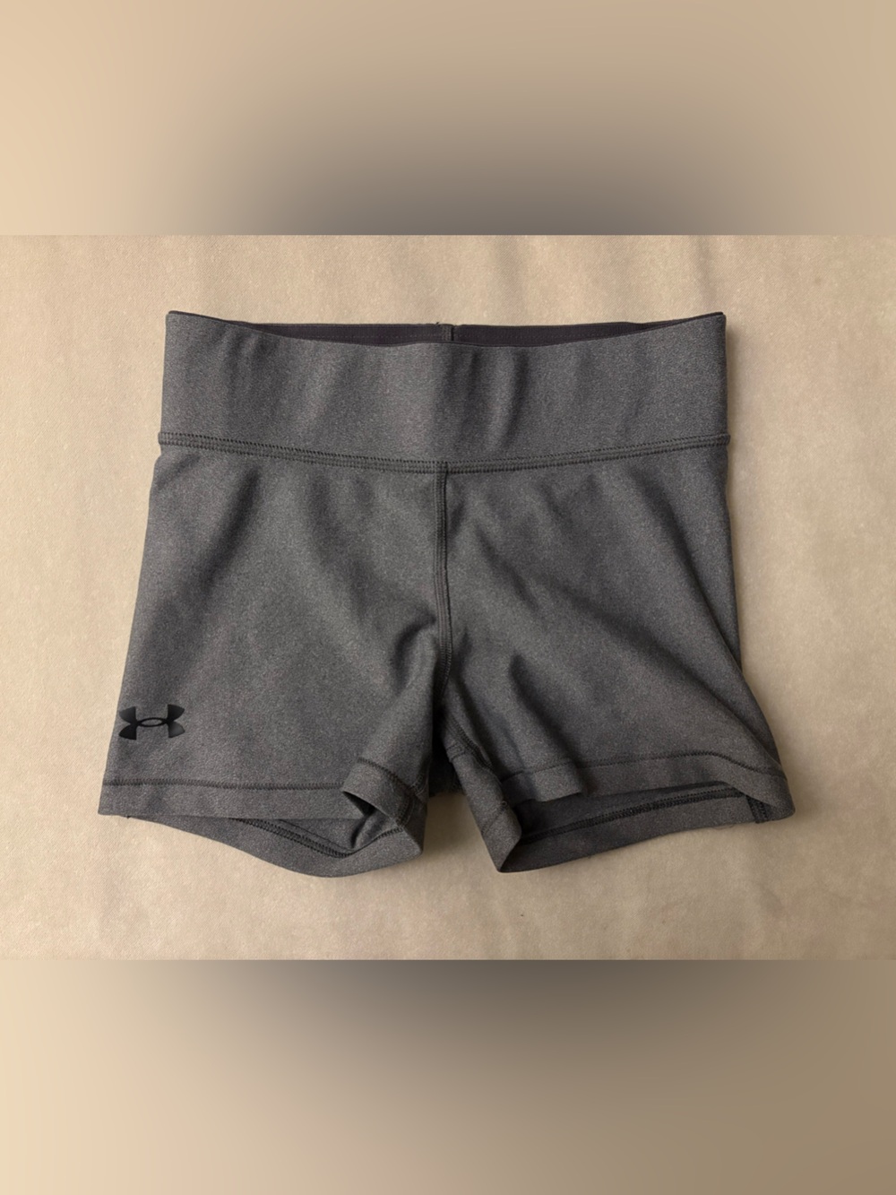 Under Armour Charcoal Gray Performance Compression Shorts